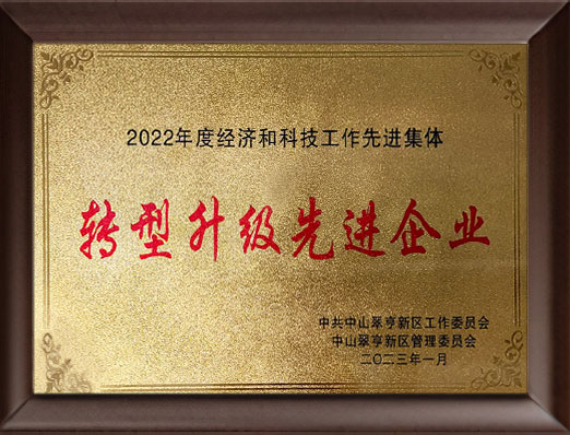 轉(zhuǎn)型升級先進企業(yè)